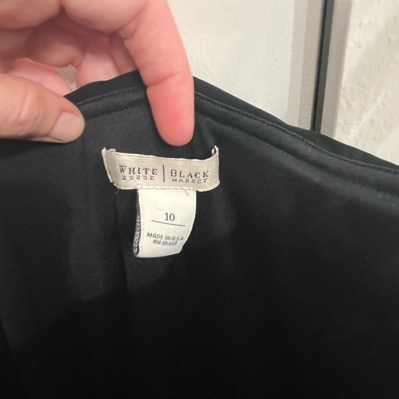 White House black market, one shoulder dress. EUC. Size 10. - Picture 2 of 2